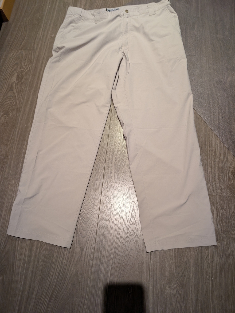 Men's Casual Straight-Leg Lightweight Pants in Light Beige